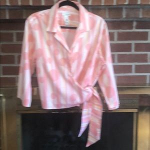 Ladies Wrap Shirt